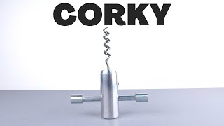 Corky - The Uncorker - Bits and Pieces Rare Metal Puzzle by Gary Foshee - Solution Tutorial