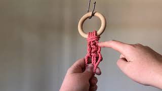 Square Knot Sinnet Tutorial (How to Create a Row of Square Knots)