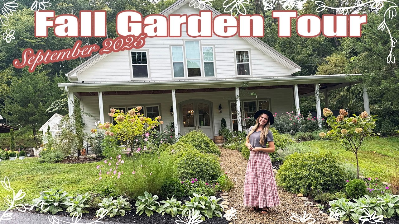 Full Fall Garden Tour! See How My 3 Year Old Cottage Gardens are looking in September & Future Plans