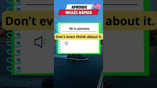 Frases útiles y comunes en inglés ☑️ #aprendeingles