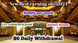 The new latest online order grabbing project 2024|Making-Money site|Register to get $100 Bonus 💲