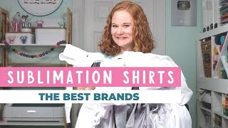 The Best Sublimation Shirt Blanks from Baby to Adult