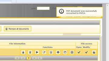 webPDF - PDF/A conversion