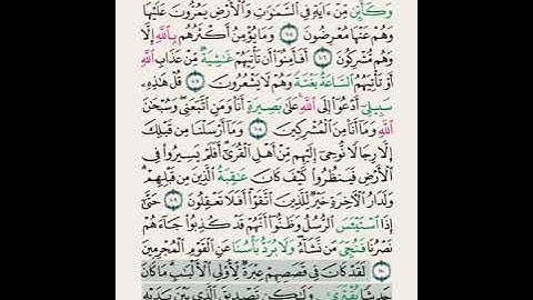 سورة يوسف اية ٩٦ الى ١١١ سورة الرعد اية ١ الى ١٠