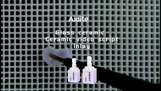 Ceramic video script - Glazed glass Inlay
