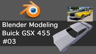 Blender Car Modeling 03-Live Stream