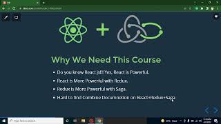 Ep 1 React redux saga + toolkit #1 course introduction