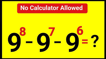 A beautiful Olympiads Exponential Trick | No Calculator Allowed 📵