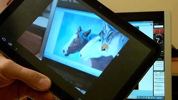 Hot-Spot Detection on artworks and paintings for google Android Motorola Xoom Tablet