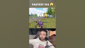 💀Fastest clutch in just 4 seconds #bgmi #pubgmobile #gaming