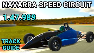 Track Guide Circuito de Navarra Speed Circuit FF1600 iRacing