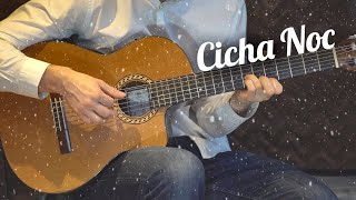 Video voorbeeld van "Cicha noc łatwa kolęda | gitara fingerstyle nuty TAB"