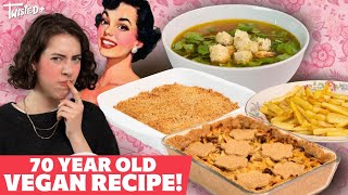We made a vegan three course meal from the vegan society in the 1950's | Test Kitchen | Twisted + screenshot 1