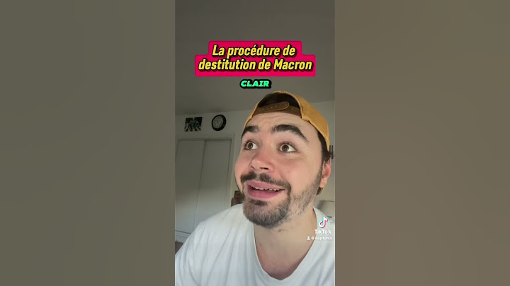LA PROCÉDURE DE DESTITUTION DE MACRON #lfi #destitution #macron #paris #france #humour