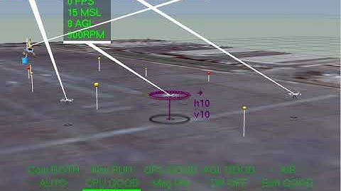 MBZIRC 2019 Challenge I simulation