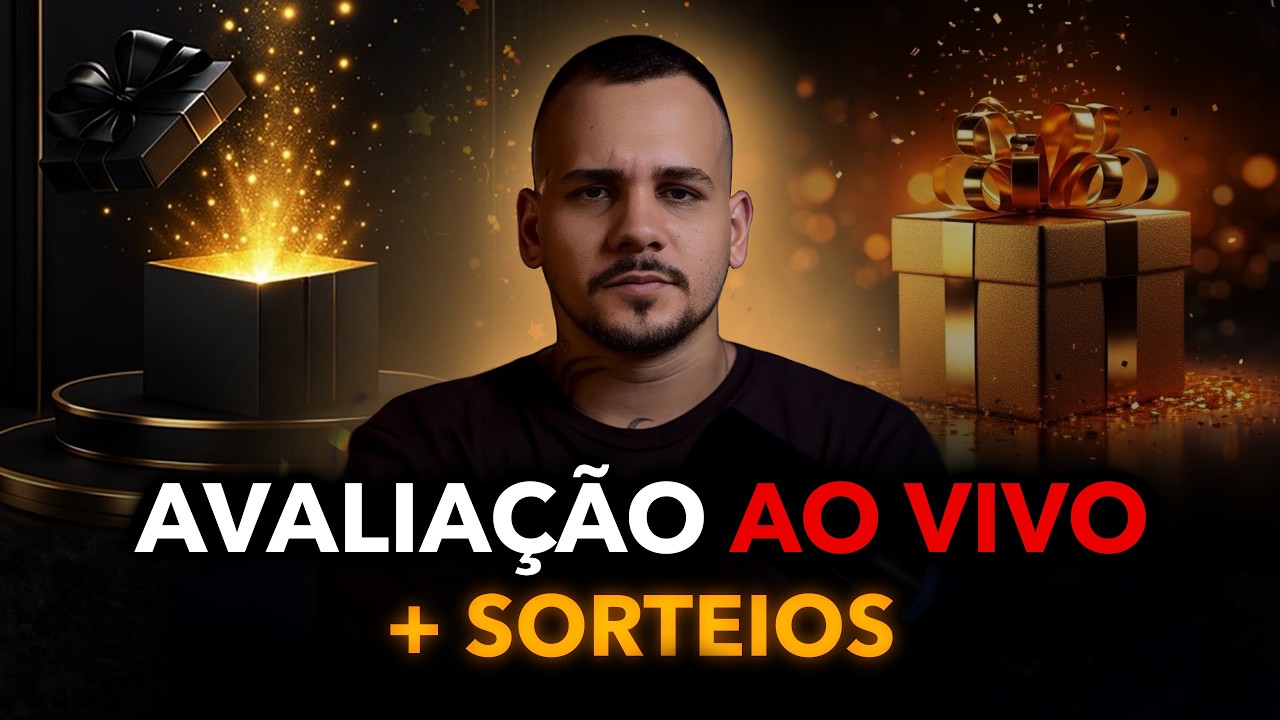 Avaliando tattoo AO VIVO + Sorteios | Live #01