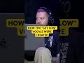 How Dillonfrancis Made The Vox For Get Low Edmproducer Shorts Edm DJSnake 