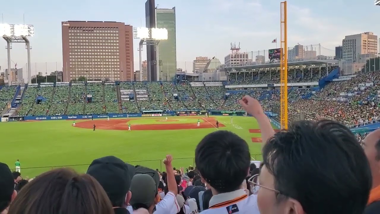20240511 炎となれ♪【坂本勇人 応援歌】2回表 読売ｼﾞｬｲｱﾝﾂ(巨人)@神宮