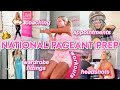 Prep With Me For USA National Miss Photos Spray Tan Hair Wardrobe More Lauren Norris