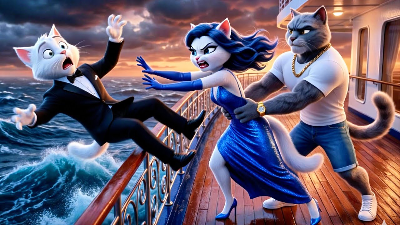 ✈️💔 The Plane Took His Father Away… But The Son Never Gave Up 🐾🥺 | AI Cat Cartoon Story 