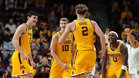Highlights: Minnesota Basketball Cruises Past Gardner-Webb in 2025 Season Opener