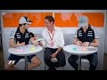 Perez And Hulkenberg Face The Origami Challenge | Japanese Grand Prix 2016