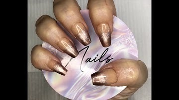 Ombre Nails Using Sistaco