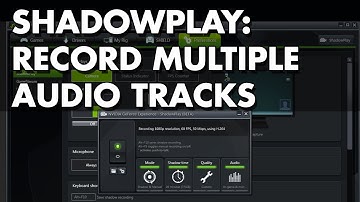 How to Record Multiple Audio Tracks in Games Using Shadowplay and Audacity 2014