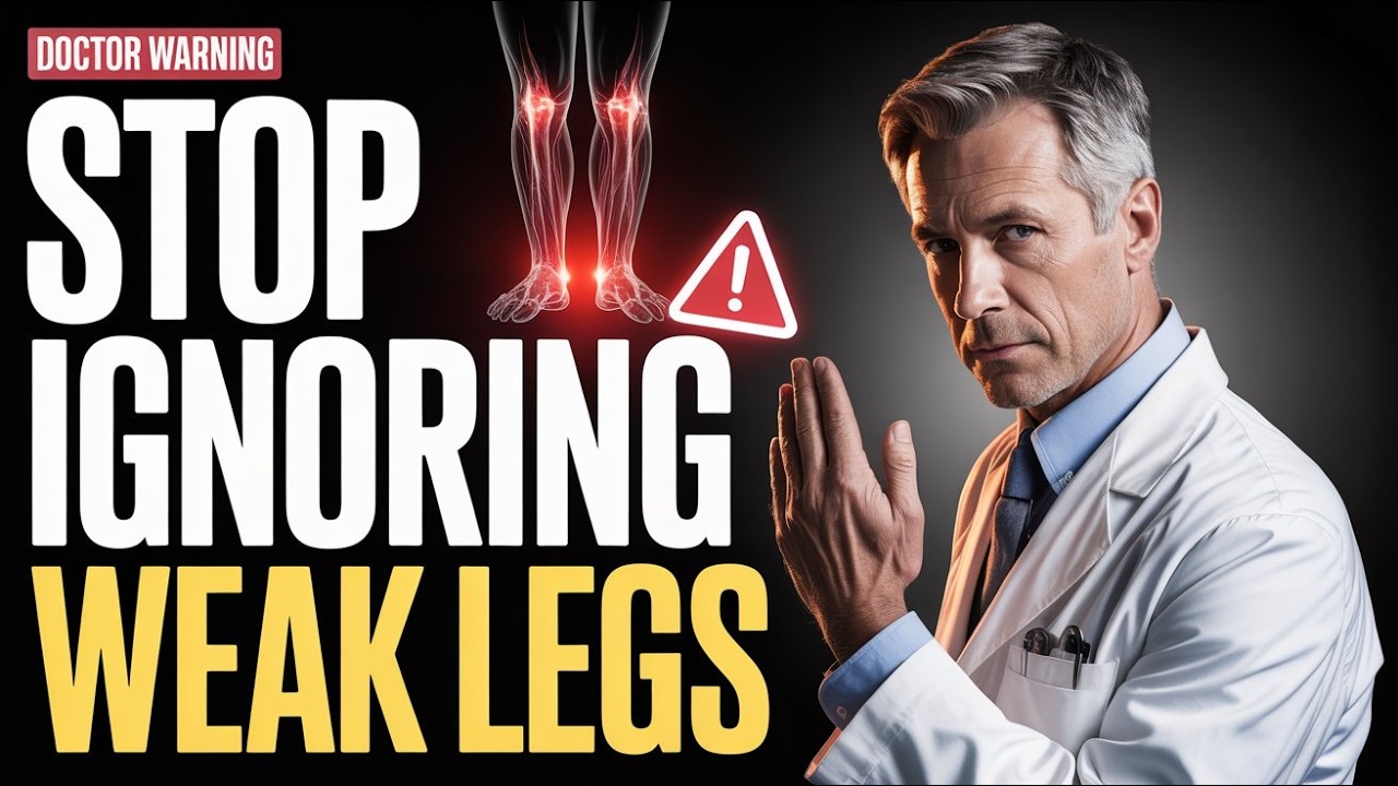 Skip Calcium! These 2 Vitamins Kills Weak Legs And Builds Leg Strength Overnight | Doctor Approved