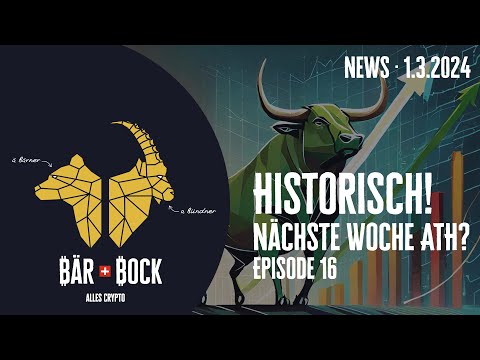 Historische Monatskerze und Woche! Nächste Woche All-Time-High?