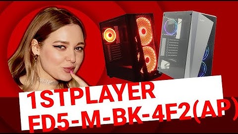 НИКС Компьютерный Супермаркет: видео про Корпус 1STPLAYER FD5-M FD5-M-BK-4F2 (AP) без БП с окном