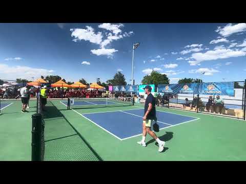 Rocky Mountain Pickleball Championships Men’s Singles Final - Kyle Yates vs Eli Steiner