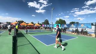 Rocky Mountain Pickleball Championships Men’s Singles Final - Kyle Yates vs Eli Steiner