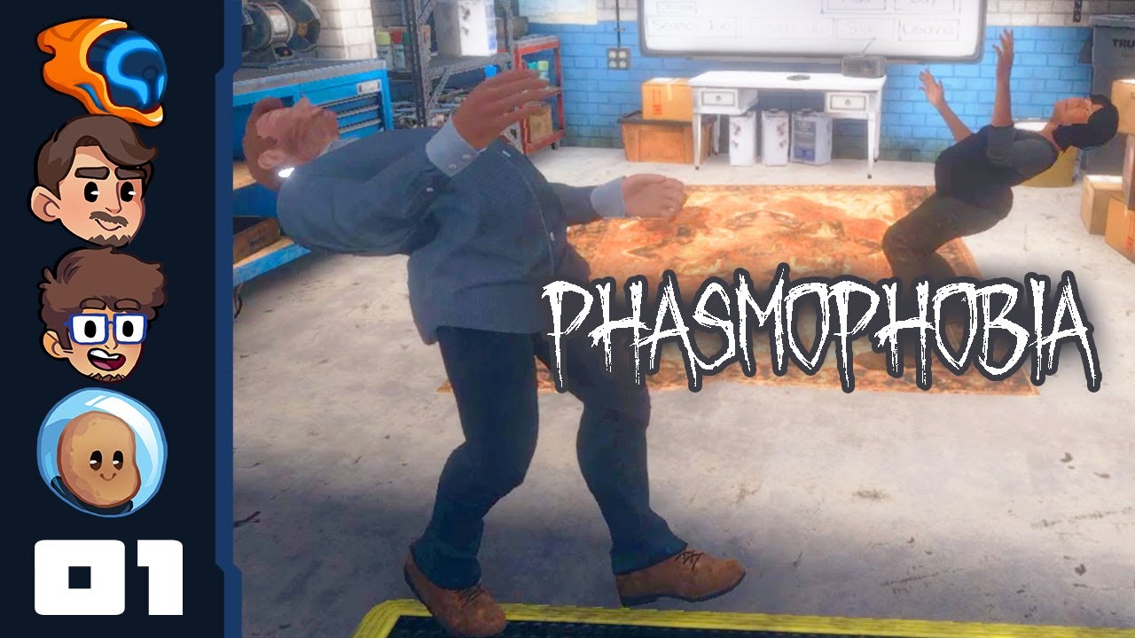 Everything About This Game Is Cursed - Let's Play Phasmophobia [Co-Op] - PC Gameplay Part 1
