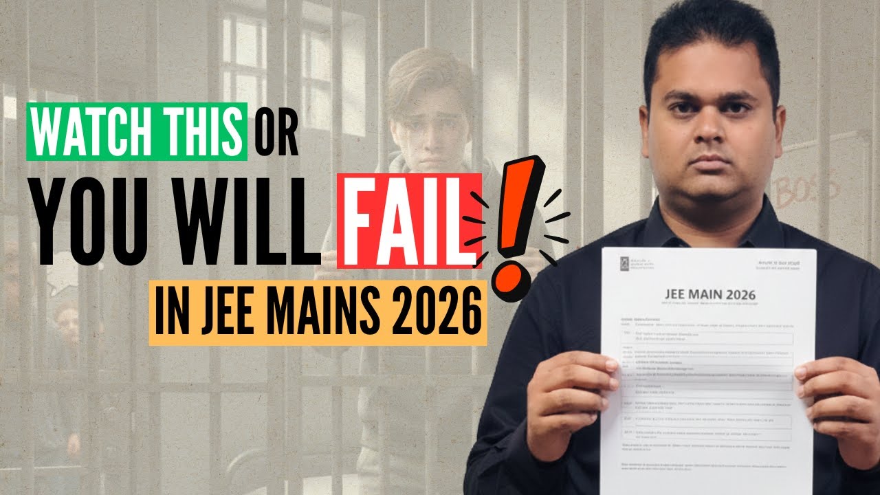JEE Main 2026 Last 7 Days Strategy by AIR 15 | Final Revision, Exam Day Plan & Score Boost Tips
