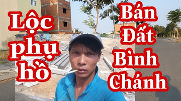 Bán Đất Bình Chánh Đường Đinh Đức Thiện 6x15 5.5x20 sổ hồng riêng LH0906485209