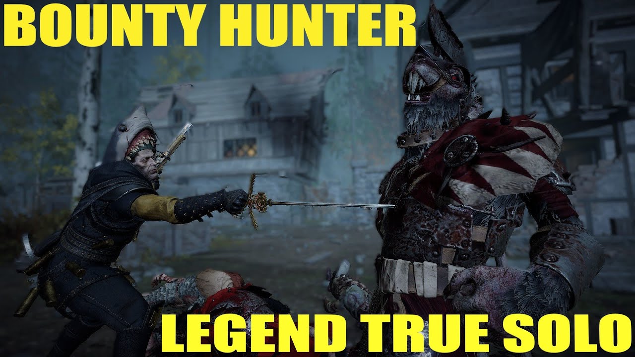 Engines of War - Bounty Hunter - Legend True solo - Rapier/Griffonfoot - Warhammer Vermintide 2