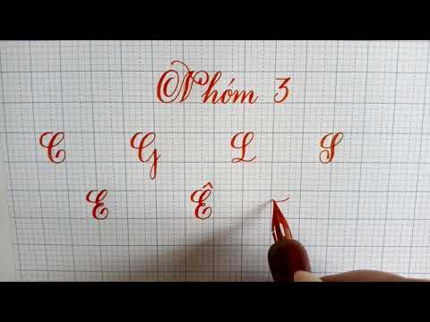 Video LUYỆN VIẾT CHỮ ĐẸP - BẢNG CHỮ CÁI VIẾT HOA THEO 6... - YouTube