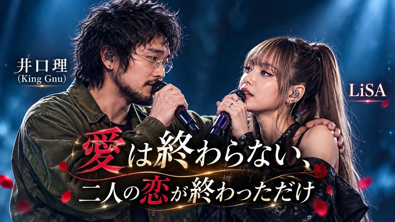 🥀💔 井口理（King Gnu）× LiSA 🎤✨ 愛は終わらない…二人の恋が終わっ
