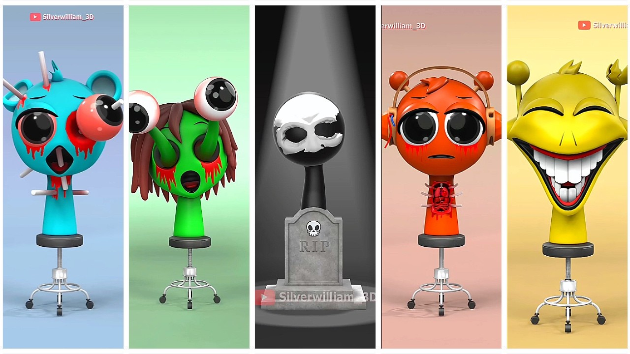 Insane Lab VS 4 Characters