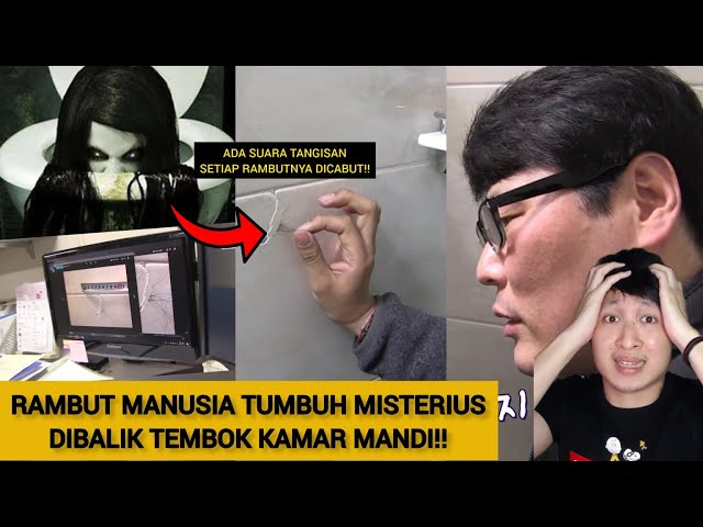 TERROR RAMBUT MANUSIA MUNCUL DARI DALAM TEMBOK KAMAR MANDI DI KOREA!! AKHIRNYA TERBONGKAR!! class=