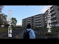 まるで世紀末。朽ち果てた大規模団地に大量のカラスが群れる・・・衝撃の光景がそこに