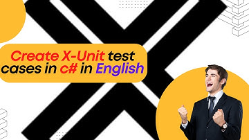 How to create xunit test cases in c# in English @DotNetCornerYT
