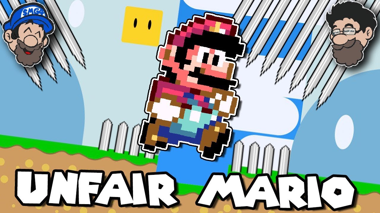 The BIGGEST troll game... || Unfair Mario - YouTube