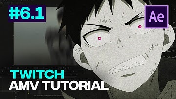 How to Do Twitch on Anime Edits | After Effects Beginner AMV Tutorial #6.1