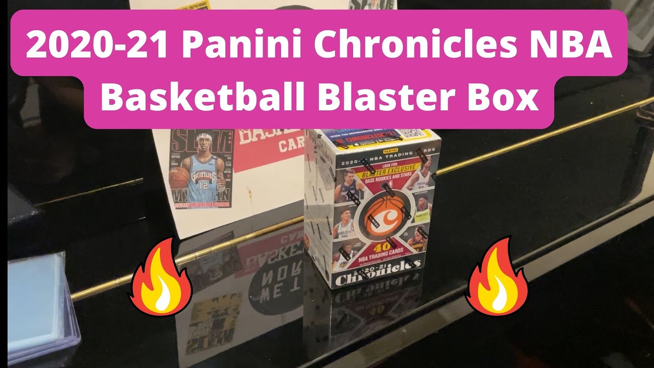 2020-21 Panini Chronicles NBA Basketball Blaster Box REVIEW