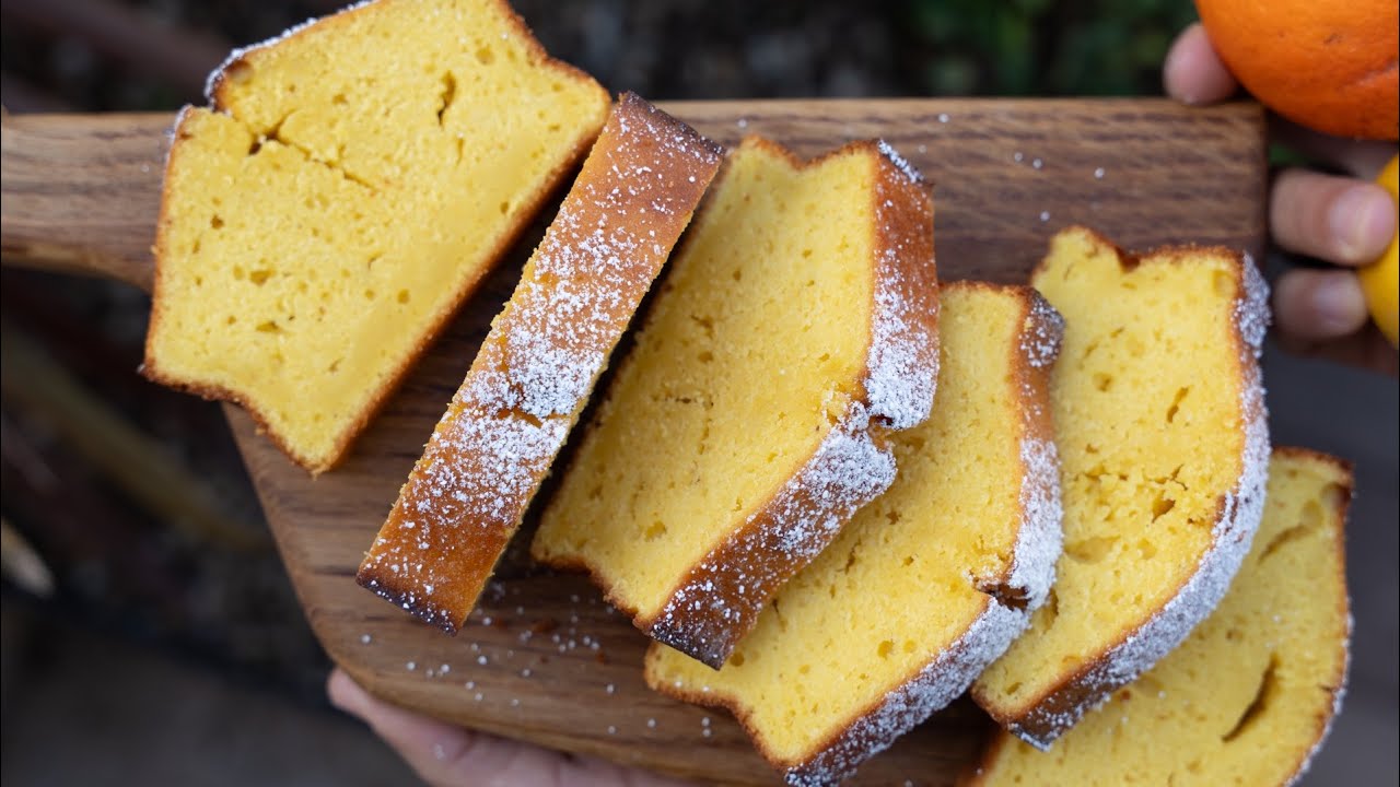 Recette du cake aux agrumes moelleux orange et citron