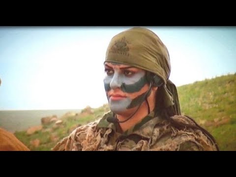 Azərbaycan ordusundakı xüsusitəyinatlı qadınlar - FOTO