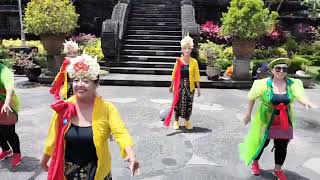 Ojo Banding Bandingke Line Dance demo by Happymoms Bali