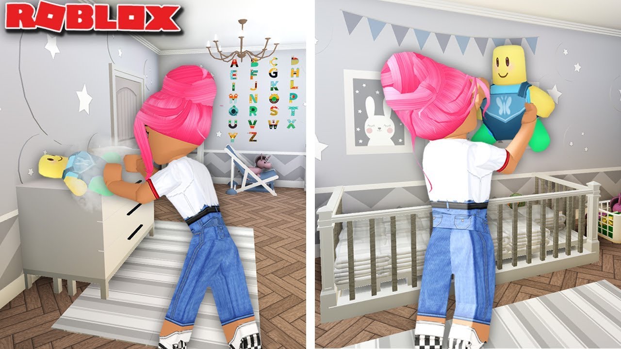 Roblox Bloxburg Mom And Baby Daily Routine